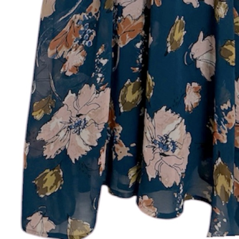 Vintage Y2K Maxi Dress Forever 21 Floral Spaghetti Strap Ethereal Fairy Size S - Picture 13 of 16